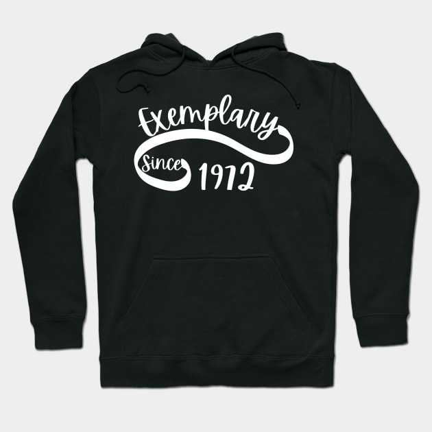 Exemplary Since 1972 Hoodie by ElegantPrints